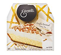 EDWARDS Pie Creme Triple Coconut Box Frozen - 28.7 Oz