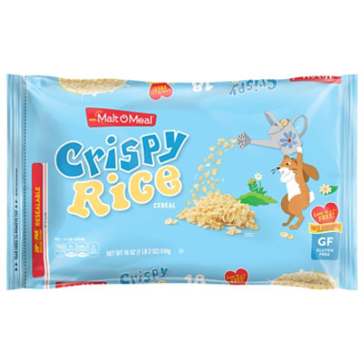 Malt-O-Meal Cereal Crispy Rice - 18 Oz