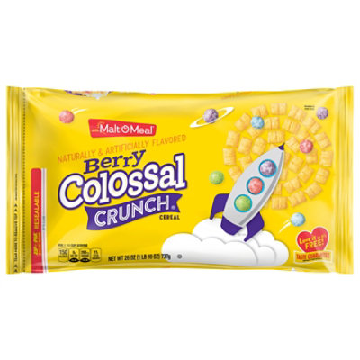 Malt-O-Meal Cereal Berry Colossal Crunch - 26 Oz