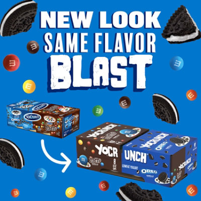 YoCrunch Low Fat Vanilla with OREO and M&M'S Variety Pack Yogurt - 8-6 Oz - Image 5