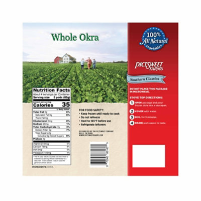 Pictsweet Farms Okra Whole Southern Classics - 12 Oz - Image 4