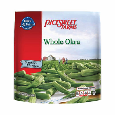 Pictsweet Farms Okra Whole Southern Classics - 12 Oz - Image 1