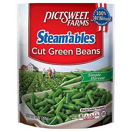 Pictsweet Farms Steamables Beans Green Cut - 10 Oz - Image 2