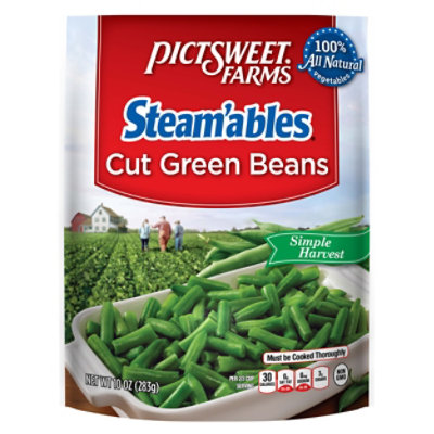 Pictsweet Farms Steamables Beans Green Cut - 10 Oz - Image 1