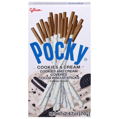 Glico Pocky Cookies And Cream - 2.47 Oz