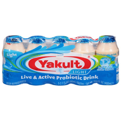 Yakult Light Probiotic Drink - 5-2.7 Oz - Image 2