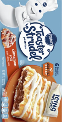 Pillsbury Toaster Strudel Pastries Cinnamon Roll With Brown Sugar 6 Count - 11.7 Oz - Image 6