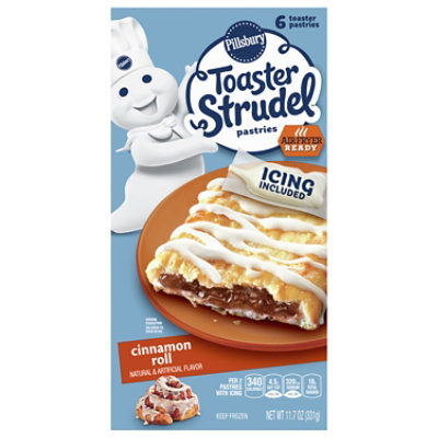 Pillsbury Toaster Strudel Pastries Cinnamon Roll With Brown Sugar 6 Count - 11.7 Oz - Image 2