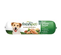 Freshpet Select Dog Food Grain Free Tender Chicken Recipe With Spinach & Potato - 1.5 Lb