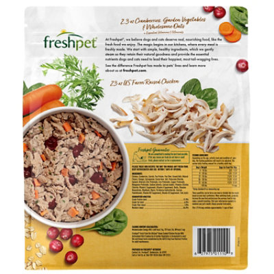 Freshpet Fresh From the Kitchen Healthy & Natural Dog Food Chicken Recipe - 1.75 Lb - Image 2