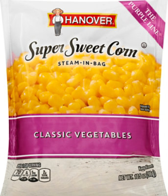 Hanover Steam In Bag Corn Super Sweet - 12 Oz - Image 1