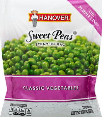 Hanover Steam In Bag Peas Sweet - 10.5 Oz - Image 2