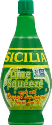 Sicilia Organic Lime Juice - 4 Oz - Image 2