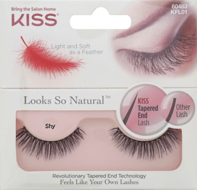 Kiss Lashes Light Feather Shy - Each - Image 2