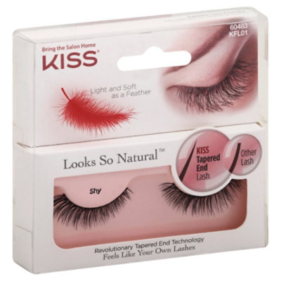 Kiss Lashes Light Feather Shy - Each