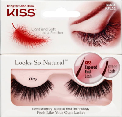 Kiss Lashes Light Feather Flirty - Each - Image 2