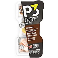 Oscar Mayer P3 Turkey Mild Cheddar Cheese Dark Chocolate Peanuts - 2 Oz - Image 3