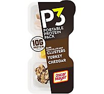 Oscar Mayer P3 Turkey Mild Cheddar Cheese Dark Chocolate Peanuts - 2 Oz