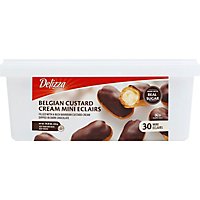 Delizza Eclairs Belgian Custard Cream Mini 30 Count - 14.8 Oz - Image 3