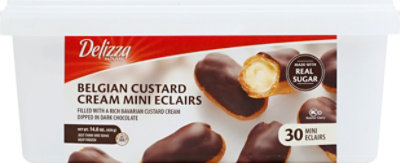 Delizza Eclairs Belgian Custard Cream Mini 30 Count - 14.8 Oz - Image 3