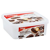 Delizza Eclairs Belgian Custard Cream Mini 30 Count - 14.8 Oz - Image 1