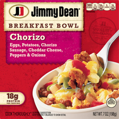 Jimmy Dean Chorizo Egg & Cheese Breakfast Bowl - 7 Oz - Image 1