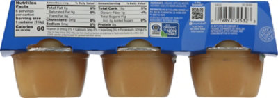 O Organics Organic Apple Sauce Unsweetened Cups - 6-4 Oz - Image 5