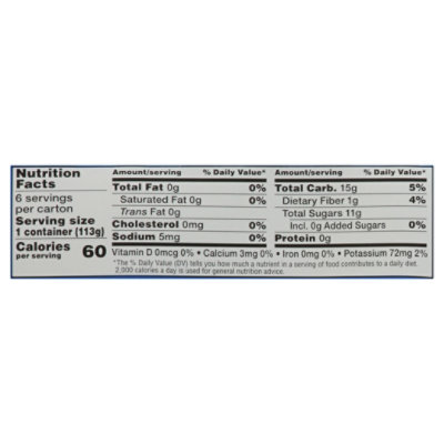 O Organics Organic Apple Sauce Unsweetened Cups - 6-4 Oz - Image 3
