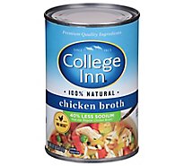 College Inn Broth Chicken Light & Fat Free 50% Less Sodium - 14.5 Oz