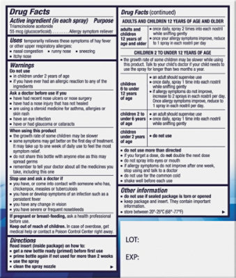 Nasacort Nasal Allergy Spray - 2-0.57 Fl. Oz. - Image 5