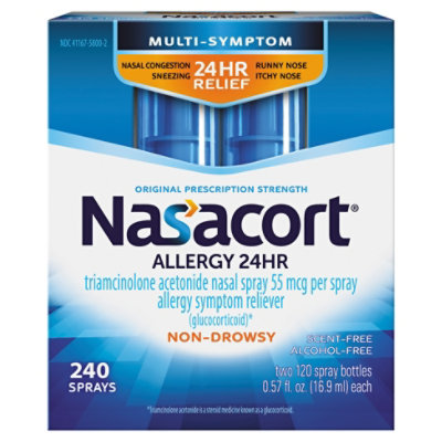 Nasacort Nasal Allergy Spray - 2-0.57 Fl. Oz.