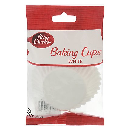 Betty Crocker Baking Cups Standard Size White - 50 Count - Image 3