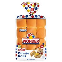 Wonder Bread Soft White Bread Dinner Rolls 12 Count - 12 Oz - Image 3