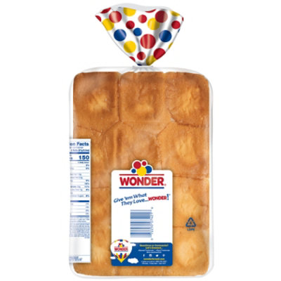 Wonder Bread Soft White Bread Dinner Rolls 12 Count - 12 Oz - Image 8