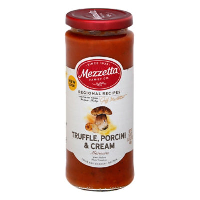 Mezzetta Marinara Sauce Truffle Porcini & Cream Jar - 16.25 Oz 