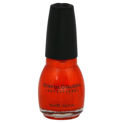 Sinful Nail Orange - .50 Oz