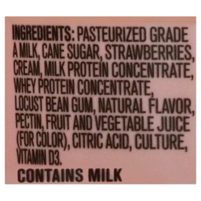 Zoi Greek Yogurt Strawberry Cream - 32 Oz - Image 5