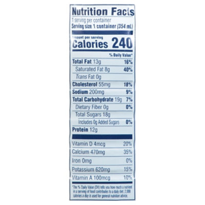 Lucerne Whole Milk California - 12 Fl. Oz. - Image 4