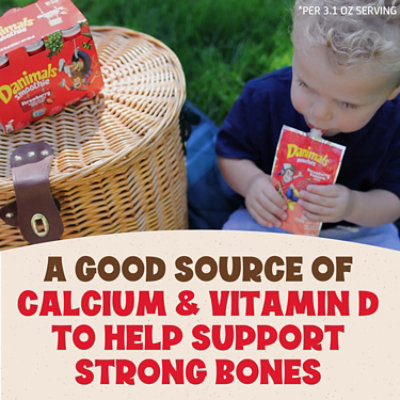 Danimals Cotton Candy Squeezable Yogurt - 4-3.5 Oz - Image 3