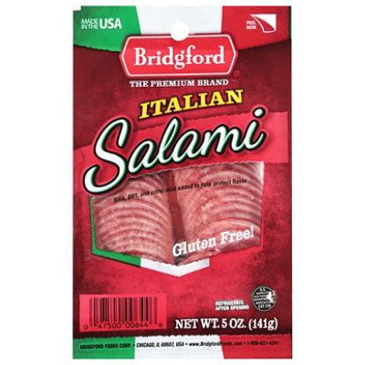 Bridgford Sliced Italian Salami - 5 Oz - Image 2