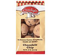 Carolyns Cookie Company Cookie Dough Chocolate Chip - 22 Oz