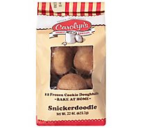 Carolyns Cookie Company Cookie Dough Snickerdoodle - 21 Oz