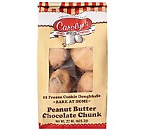 Carolyns Cookie Company Cookie Dough Peanut Butter Chocolate Chunk - 22 Oz