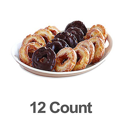 Bakery Donut Old Fashion Variety 12 Count - Each - Image 1