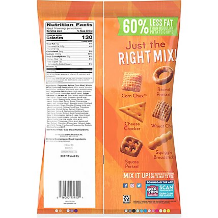 Chex Mix Snack Mix Savory Cheddar Family Size - 15 Oz - Image 6