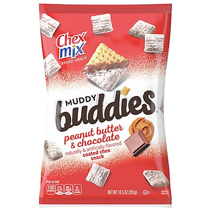 Chex Mix Muddy Buddies Snack Mix Peanut Butter & Chocolate - 10.5 Oz - Image 3