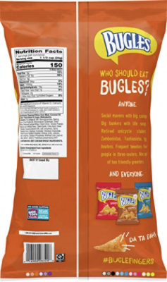 Bugles Snacks Corn Crispy Nacho Cheese Flavor - 7.5 Oz - Image 5