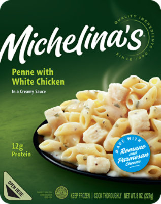 Michelina's Penne With White Chicken In A Creamy Sauce - 8 Oz