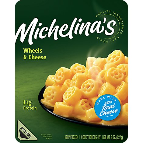 Michelinas Frozen Meal Wheels & Cheese - 8 Oz
