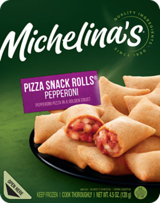 Michelinas Frozen Meal Pizza Snack Rolls - 4.5 Oz
